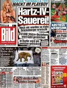 Bild Zeitung vom 11. April 2012