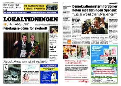 Lokaltidningen Staffanstorp – 30 november 2019