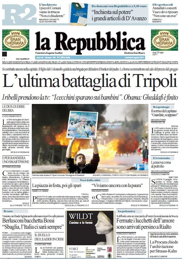 La Repubblica (23-08-11)