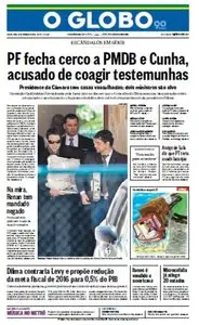 O Globo - 16 de dezembro de 2015 - Quarta