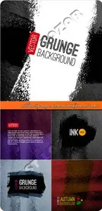 Abstract grunge textured background vector 