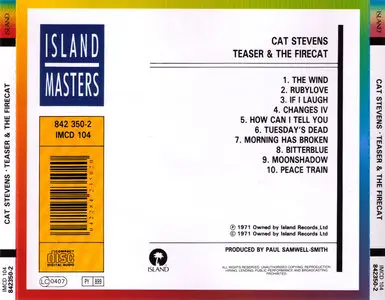 Cat Stevens - Teaser & The Firecat (1971) Re-up