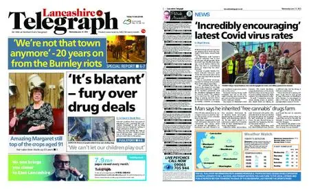 Lancashire Telegraph (Blackburn, Darwen, Hyndburn, Ribble Valley) – June 23, 2021