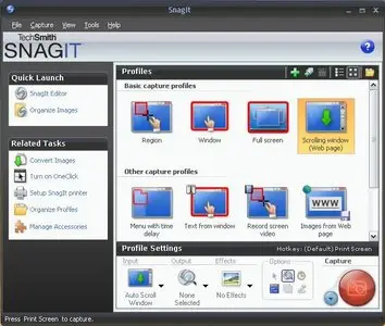 SnagIt (Snag It) Version 9.1.0.206 Screen Capture + Editing.
