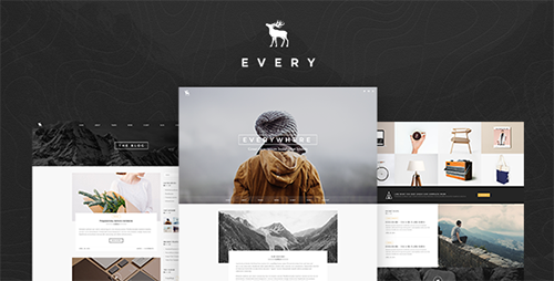 ThemeForest - EVERY - Creative Onepage PSD Template 11311353