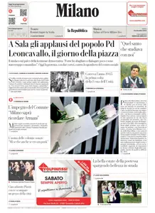 la Repubblica Milano - 6 Settembre 2025