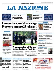 La Nazione Siena - 14 Agosto 2025
