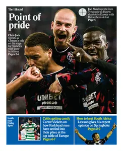 The Herald Sport (Scotland) - 8 November 2024