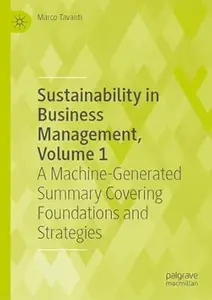 Sustainability in Business Management, Volume 1
