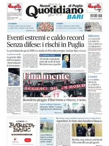 Quotidiano di Puglia Bari - 3 Febbraio 2025