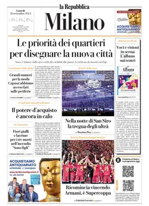 la Repubblica Milano - 23 Settembre 2024