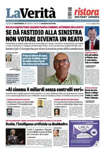 La Verita - 3 Giugno 2025