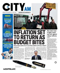 City A.M. - 18 November 2024