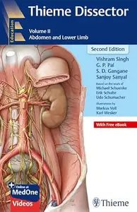 Thieme Dissector Volume 2: Abdomen and Lower Limb (2nd Edition)