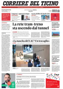 Corriere del Ticino - 12 Settembre 2025