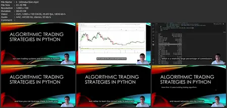 Algorithmic Trading Strategies In Python