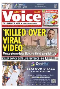 Daily Voice - 21 February 2025