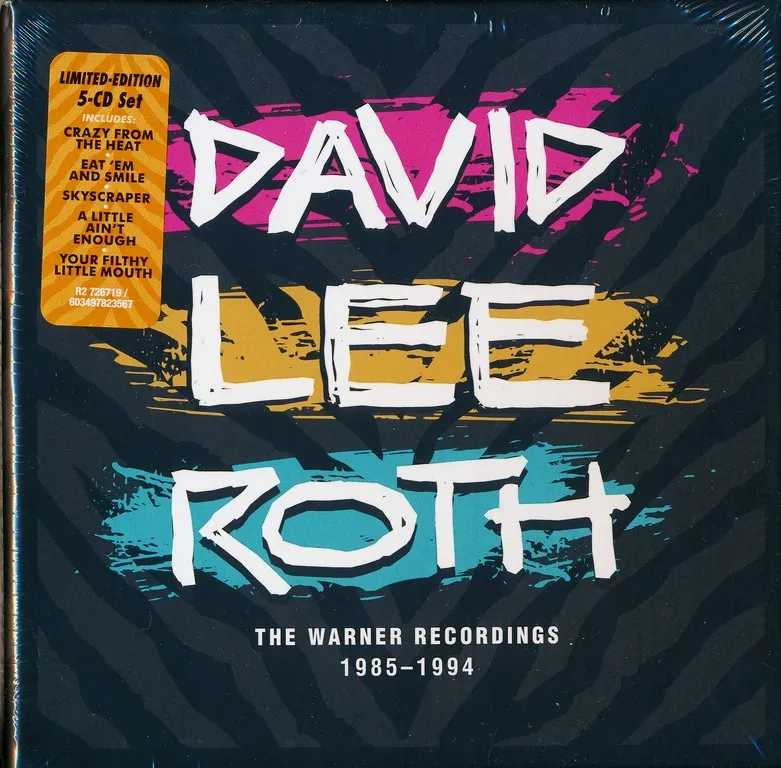David Lee Roth - The Warner Recordings 1985-1994 (2025) {5CD Box Set, Limited Edition, Remastered}