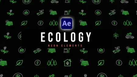 Ecology Neon Icons 53564134