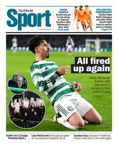 The Herald Sport (Scotland) - 30 October 2025