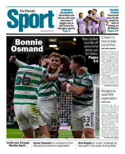 The Herald Sport (Scotland) - 3 November 2025