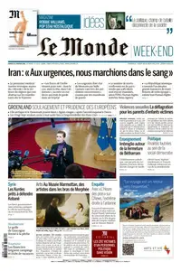 Le Monde du Samedi 24 Janvier 2026