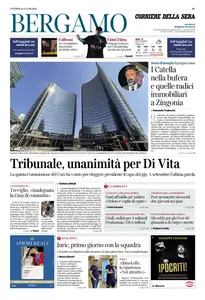 Corriere della Sera Bergamo - 18 Luglio 2025