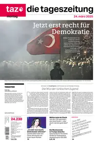 taz die tageszeitung  - 24 März 2025