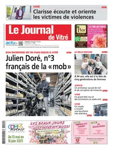 Le Journal de Vitré - 16 Mai 2025