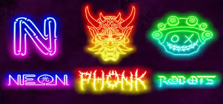 Neon Phonk Robots (2024)