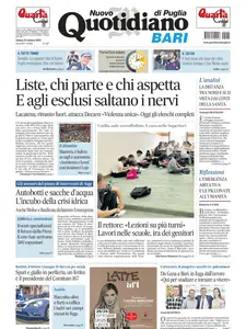 Quotidiano di Puglia Bari - 25 Ottobre 2025
