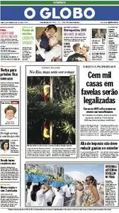 Jornal O Globo - 29 de dezembro de 2013 - Domingo