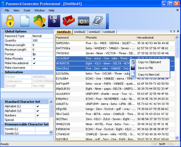 Password Generator Professional v 5.43 Portable