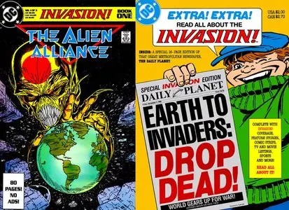 Invasion #1-3 + Special: Daily Planet (1989) Complete