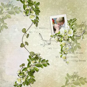 Mini Scrap Kit: Romance And Blossoms  