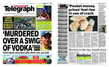 Lancashire Telegraph (Blackburn, Darwen, Hyndburn, Ribble Valley) – April 25, 2019