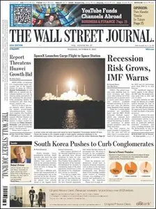 The Wall Street Journal - 09 October 2012 (Asia)