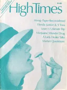 High Times, 1st Edition, October 2016 – 14 October 2016