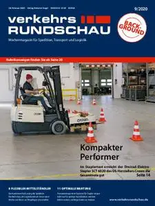 VerkehrsRundschau - 20. Februar 2020