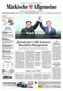 Neue Oranienburger Zeitung - 28. April 2018