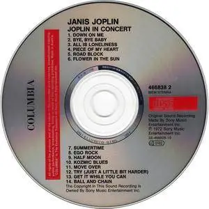 Janis Joplin - Joplin In Concert (1972)