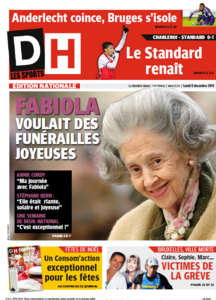 La Dernière Heure Du Lundi 08 Décembre 2014