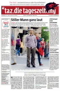 Tageszeitung TAZ vom 06 September 2013
