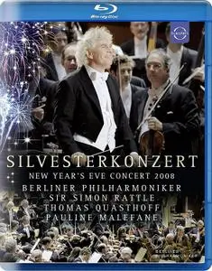 Simon Rattle, Berliner Philharmoniker - New Year’s Eve Concert / Silvesterkonzert 2008 (2017) [Blu-Ray]