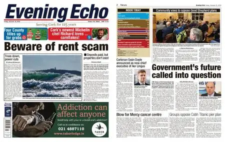 Evening Echo – October 12, 2018