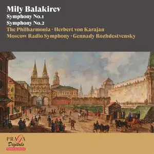 Herbert von Karajan - Mily Balakirev: Symphonies Nos. 1 & 2 (2017/2022) [Official Digital Download 24/96]