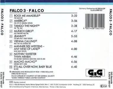 Falco - Falco 3 (1985)