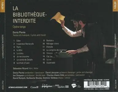 Sébastien Ricard & Tango Boréal - La bibliothèque-interdite (2017)