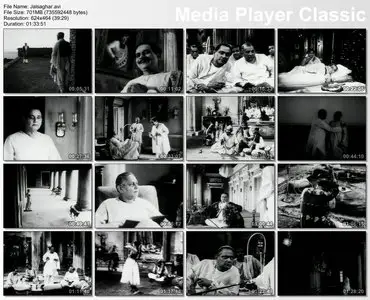 2 Satyajit Ray's Movies : Jalsaghar (1958) + Charulata (1964)