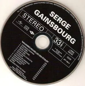 Serge Gainsbourg - Mauvaises Nouvelles Des Etoiles (1981) {Mercury Records - Vinyl Replica Reissue 2011 Set, CD 9of12}